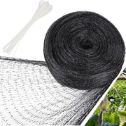 Rete di protezione per uccelli 4 x 15 m - Finitura fine - Riciclabile - Robusto - Con 50 cavi di fissaggio - Protezione contro gli uccelli - Rete per uccelli