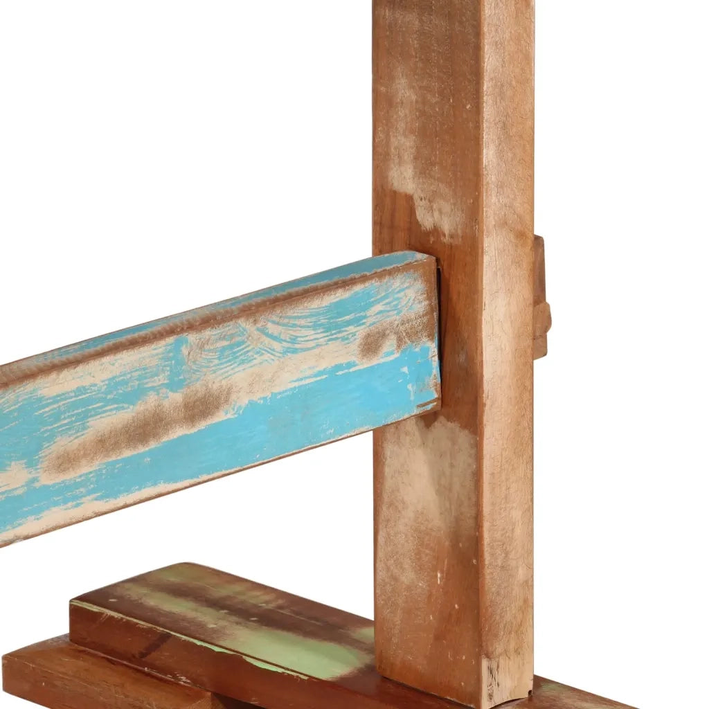 Tavolo da Pranzo 110x55x78 cm in Legno Massello di Recupero 374903