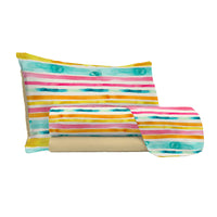 Set Lenzuola Singolo con Stampa Sopra Sotto e Federe Fez