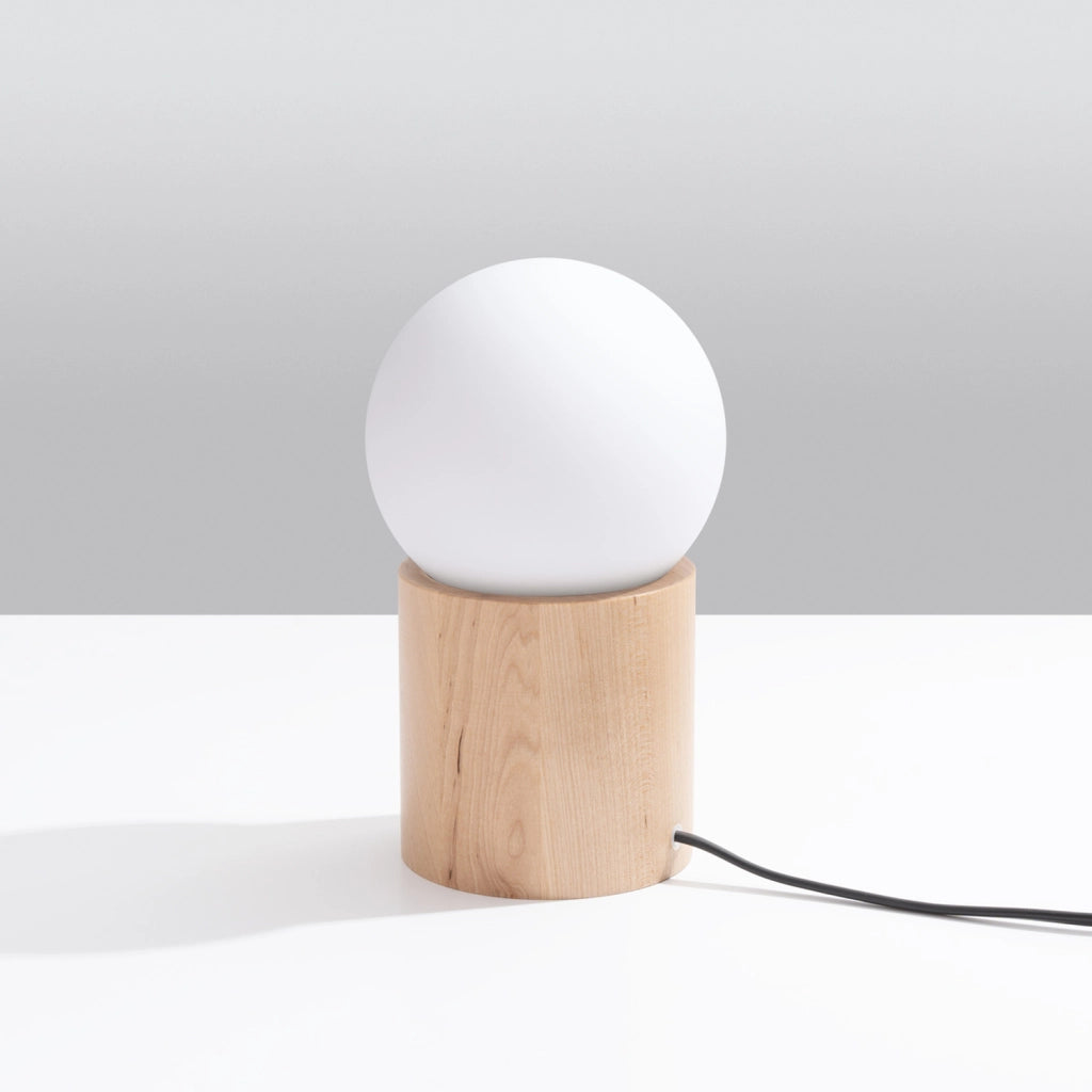 Lampada da tavolo ZENITO legno naturale G9 Pure Lume