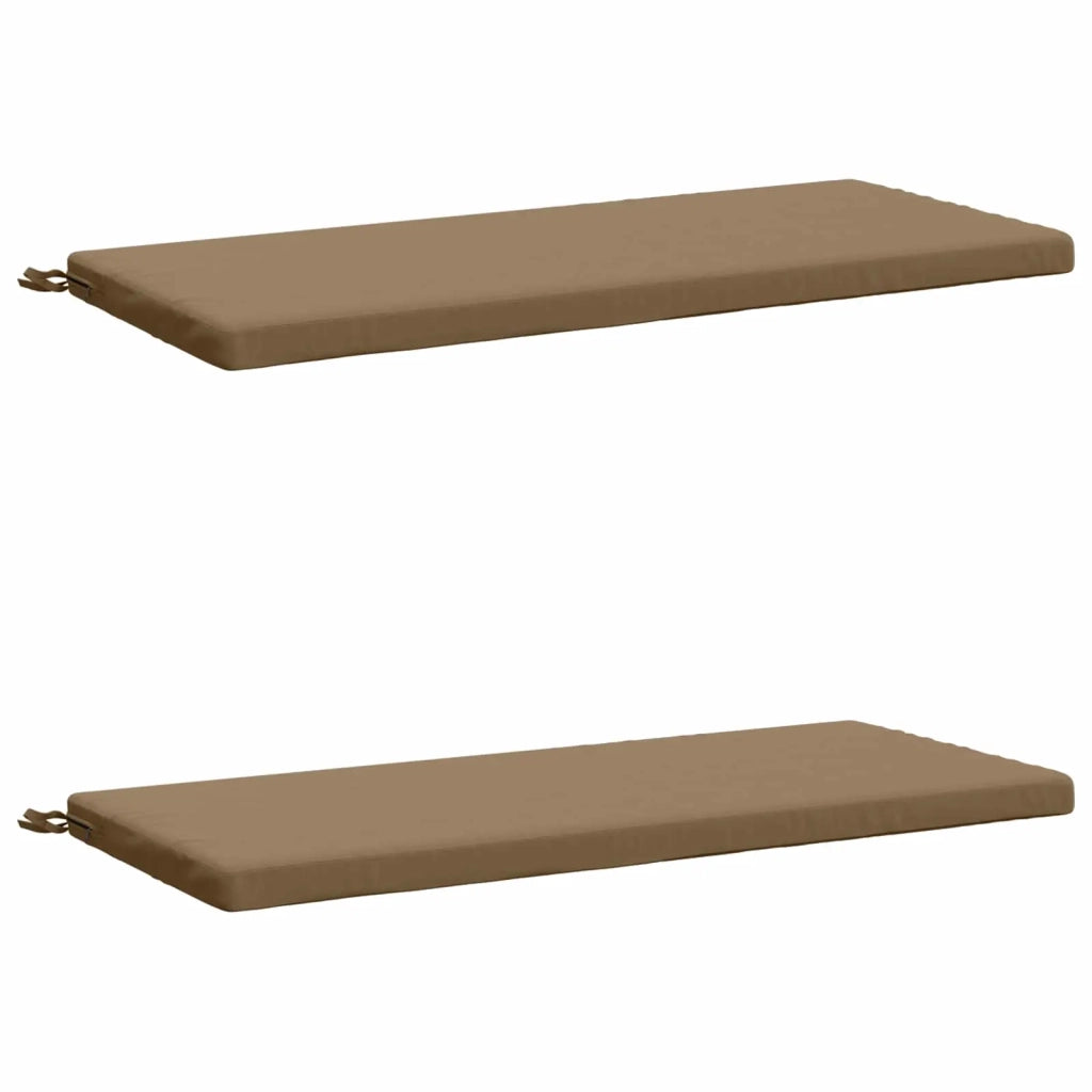 Cuscini per Panchina a 2 Pezzi SOEST 2 pz 100% Poliestere 949307