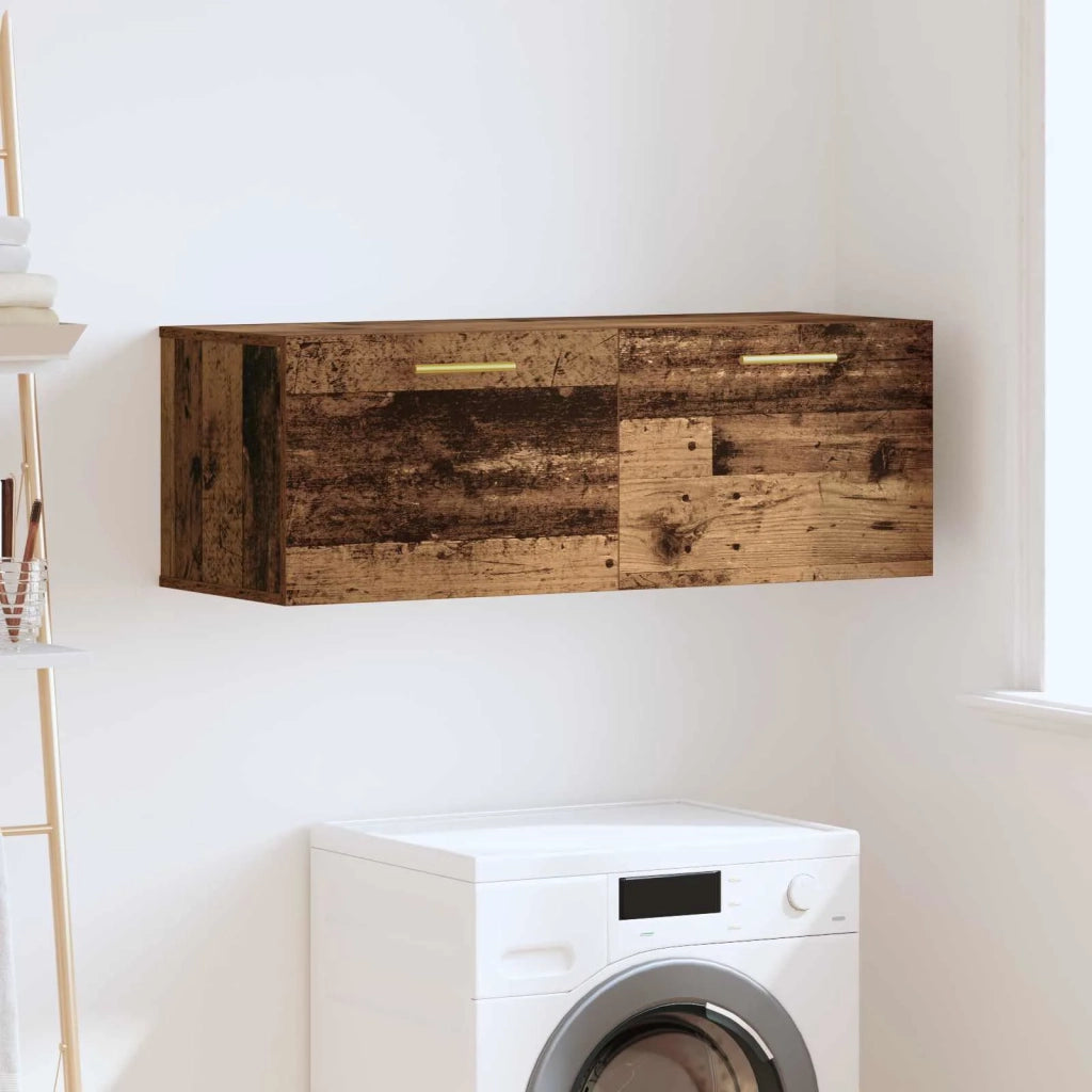 Armadietto a muro Legno vecchio 100 x 36.5 x 35 cm
