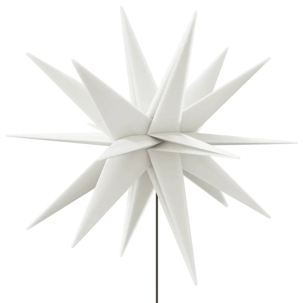 Luce di Natale con Picco Terra e LED Pieghevole Bianca 57 cm CFW6176187