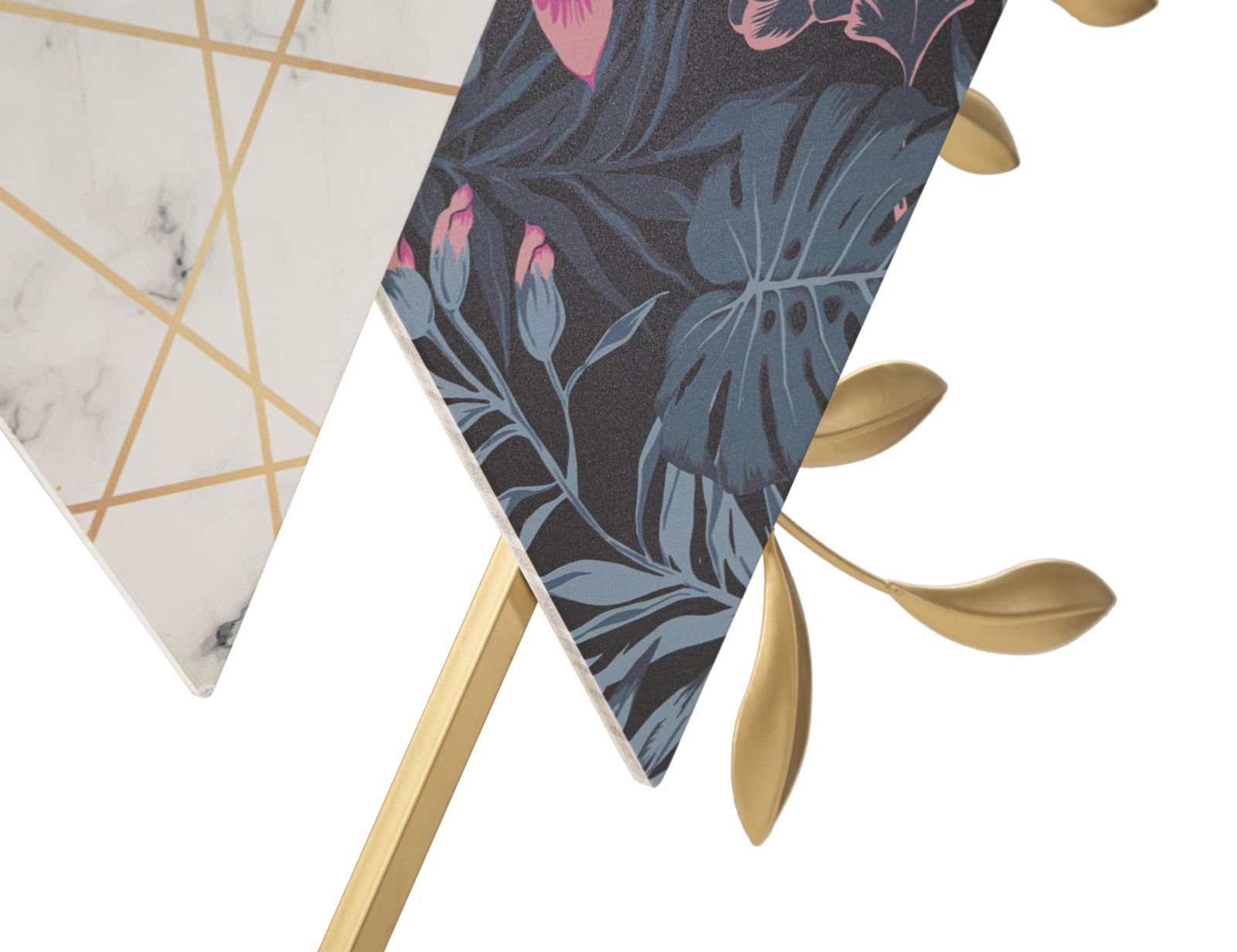 Orologio da Muro Triangle 75x4,5x59 cm in Ferro