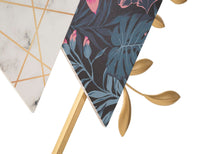 Orologio da Muro Triangle 75x4,5x59 cm in Ferro