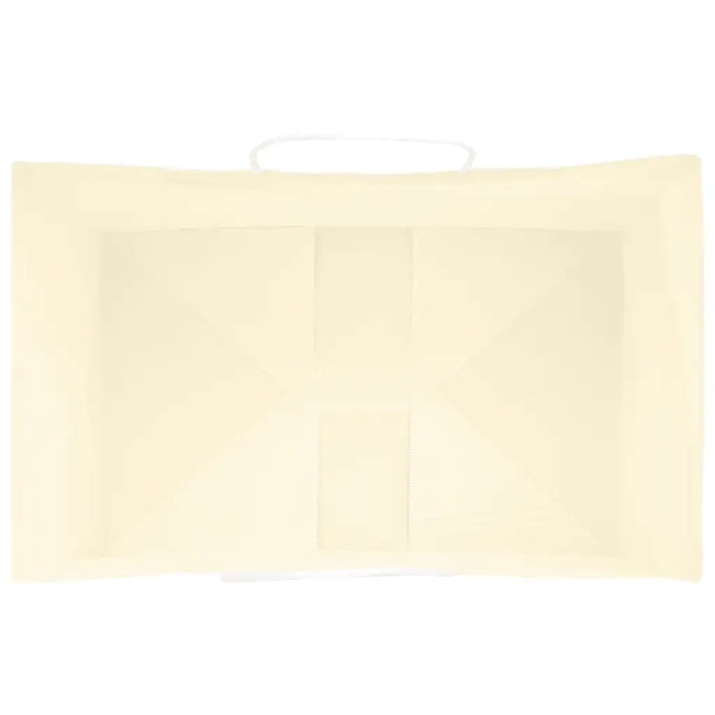 Sacchetti di Carta 250 pz con Manici Gialli 26x17x25 cm CFW1286010