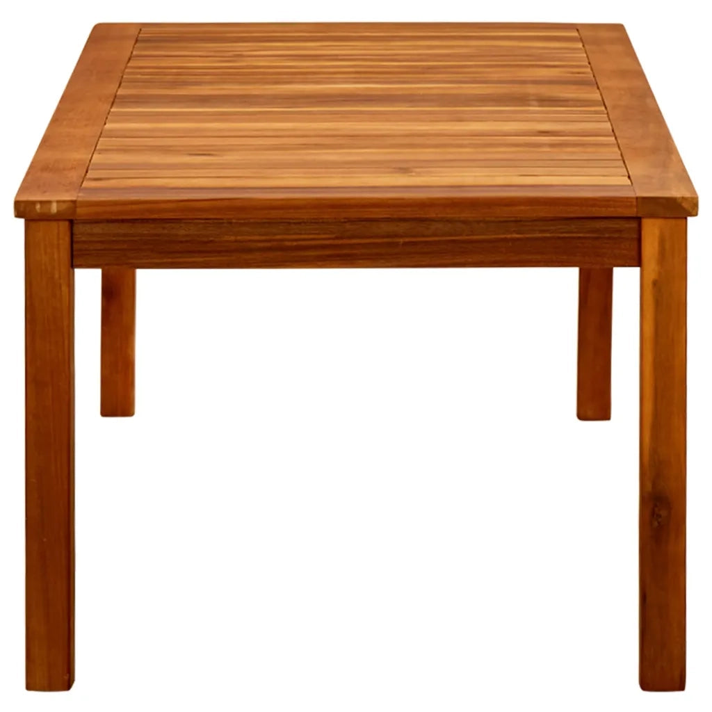 Tavolino da Giardino 110x60x45 cm in Legno Massello di Acacia cod mxl 34431