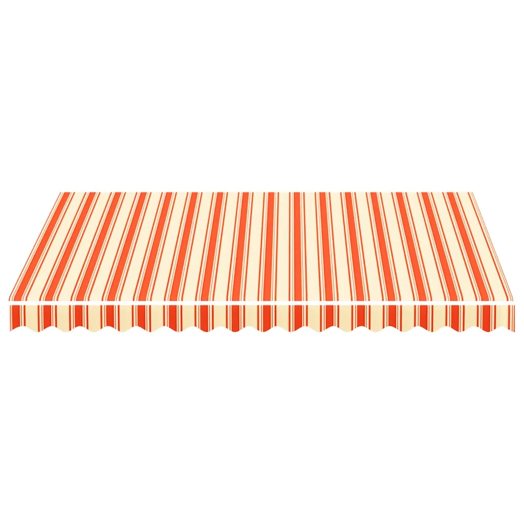 Tessuto di Ricambio per Tenda da Sole Giallo e Arancio 3x2,5 m 312015