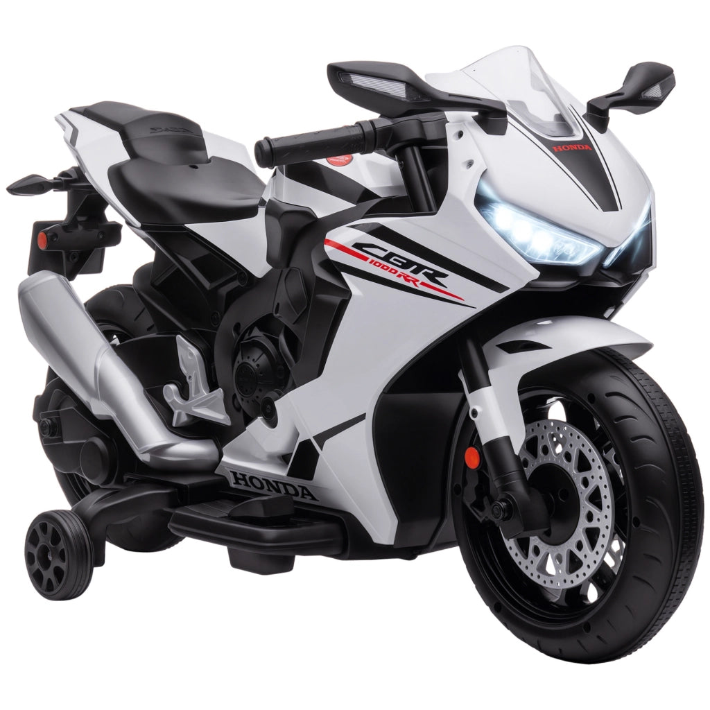 Moto Elettrica per Bambini ¨C zephmum ¨C Bianco