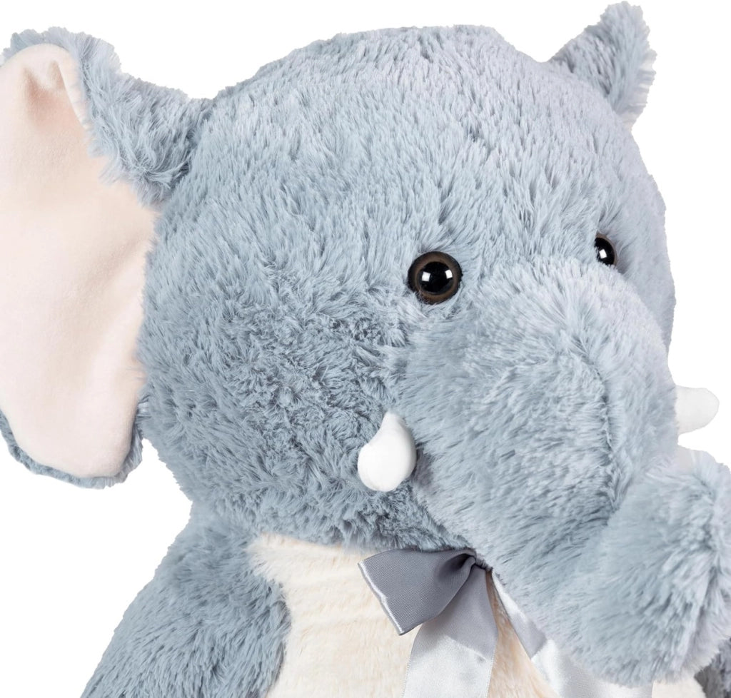 Elefante Peluche Grande Gigante Maxi 100 Cm seduto Giocattolo Per Bambini Peluche Gigante per Bambini e Adulti