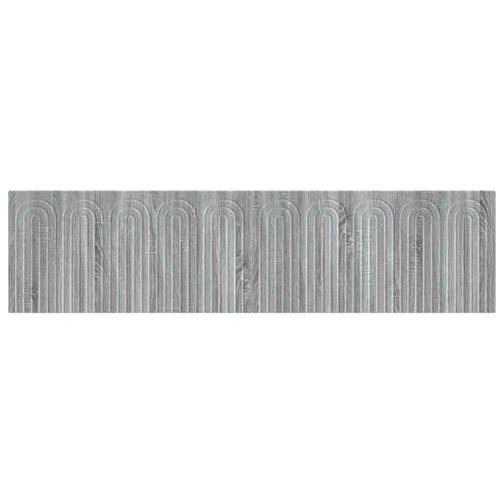 Testiera da Muro ALKMAAR Sonoma grigio Legno ingegnerizzato 896271