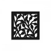 CESPUGLIO - Pannello in PVC traforato - Parasole Colore: nero, Misura: 98x98 cm