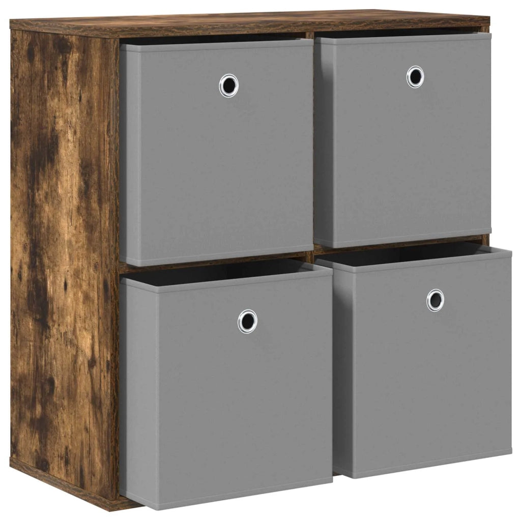 Credenza con cassetto Rovere fumé 68,5 x 32 x 67 cm