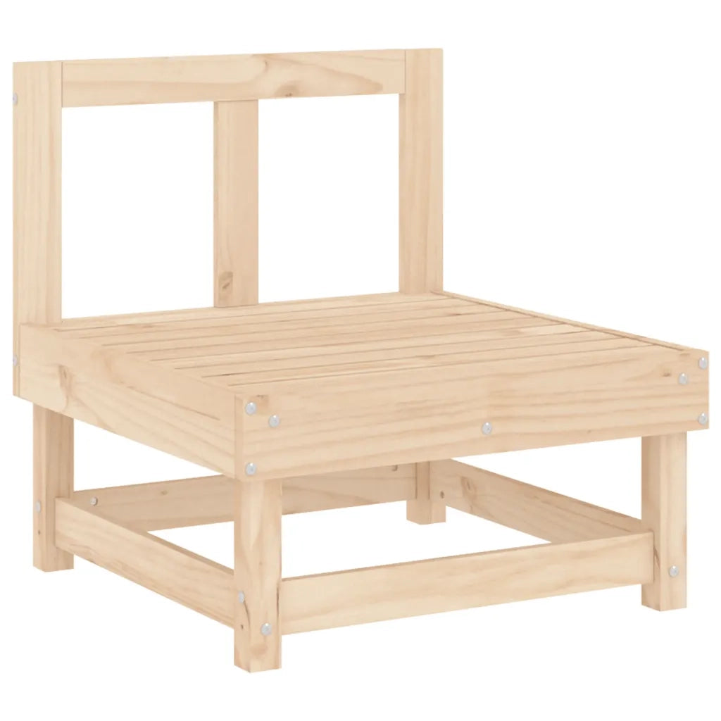 Set Salotto da Giardino 7 pz in Legno Massello di Pino 3186508