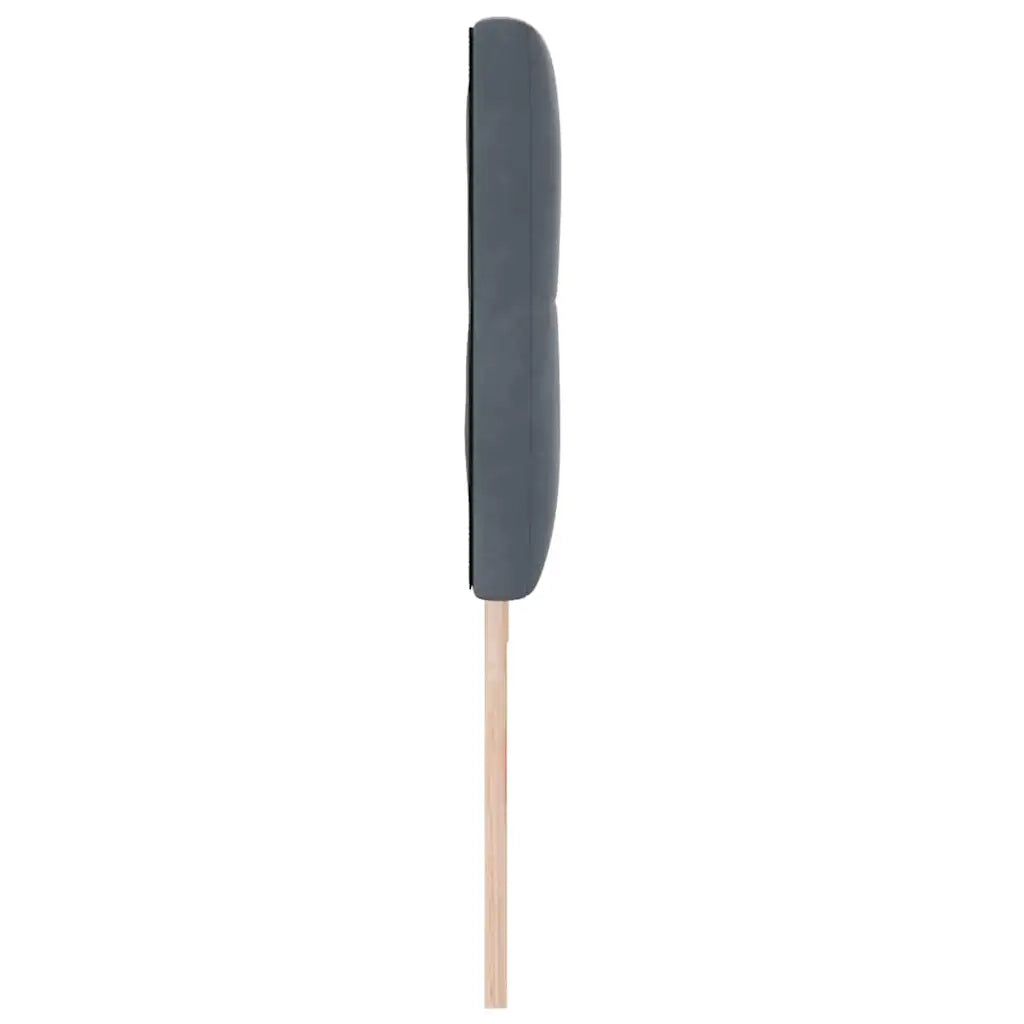 Testiera Grigio scuro 200 cm Velluto 42007197