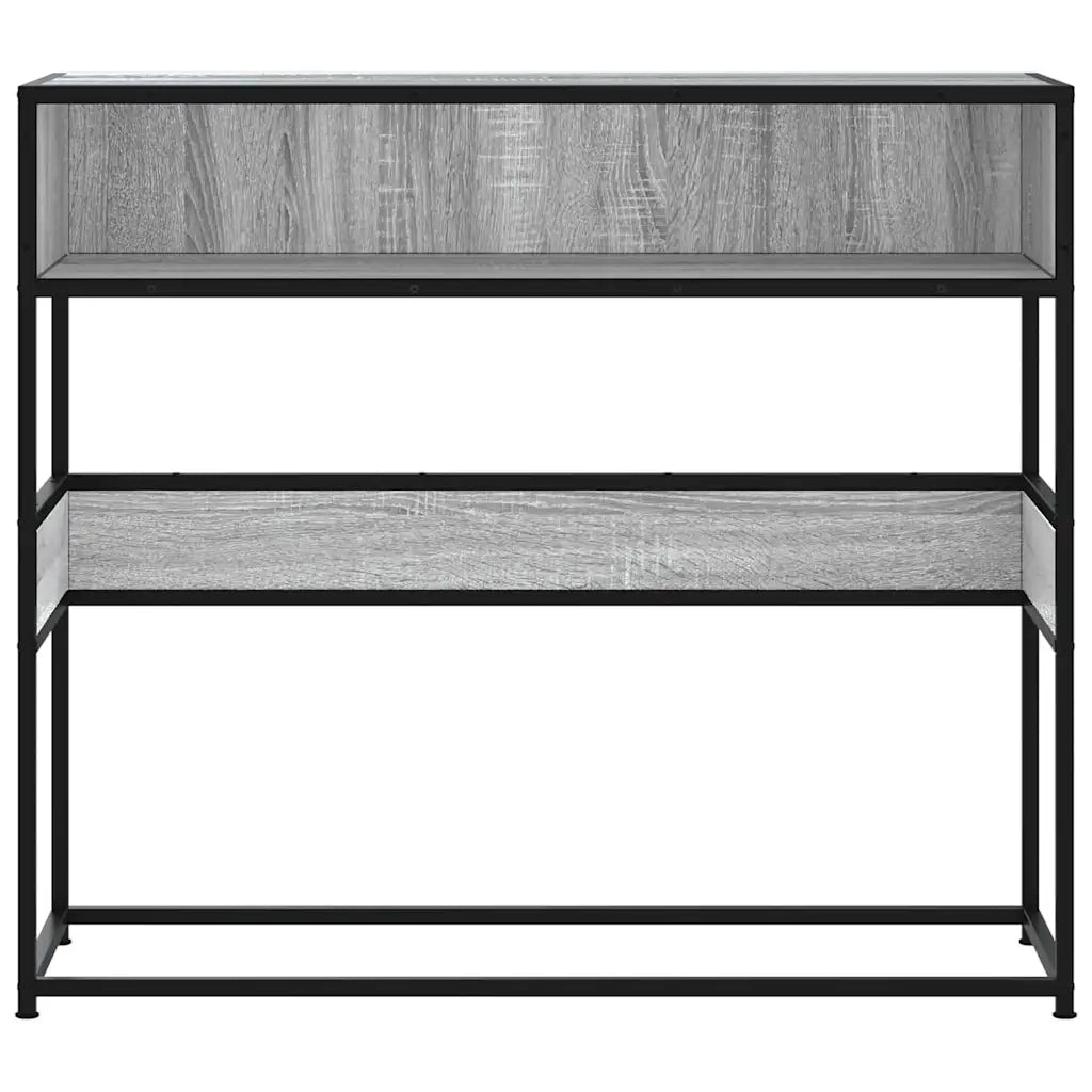 Tavolo Consolle Rovere Sonoma 90x35x80 cm in Legno Multistrato 849172