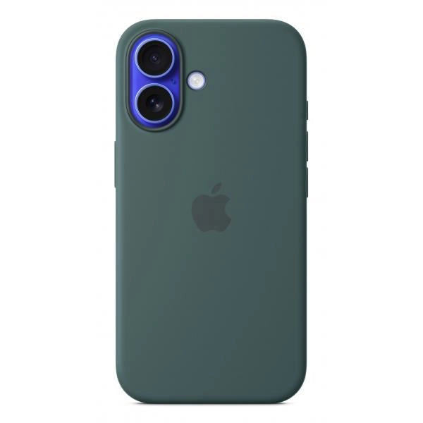 Apple Custodia MagSafe in silicone per iPhone 16 - Verde lago