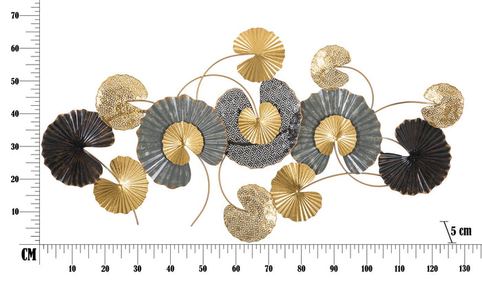 Pannello Web 130,5x5x66 cm in Ferro Multicolor