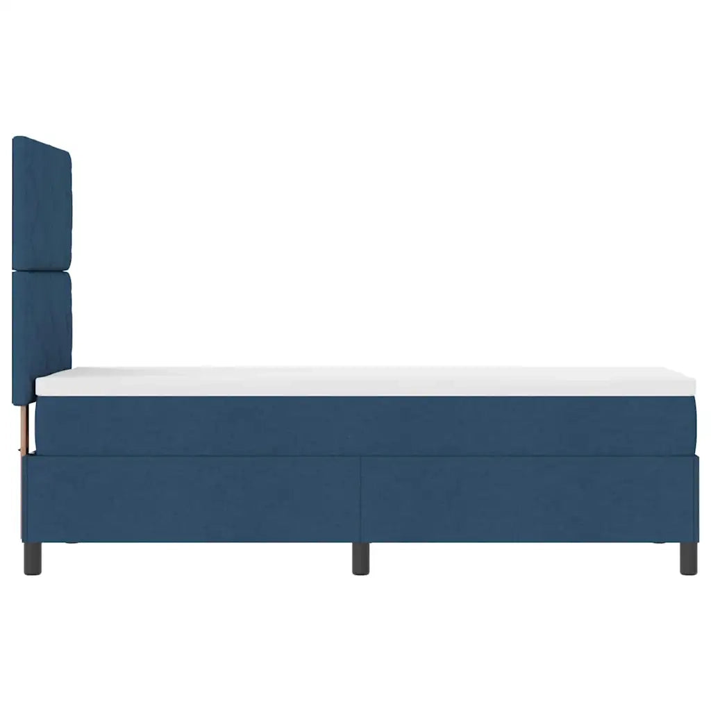 Letto a molle con materasso con led Blu 80 x 200 cm Tessuto 3342906