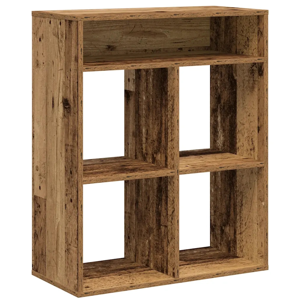 Libreria Legno Antico 66x31x80 cm in Legno Multistrato 860299