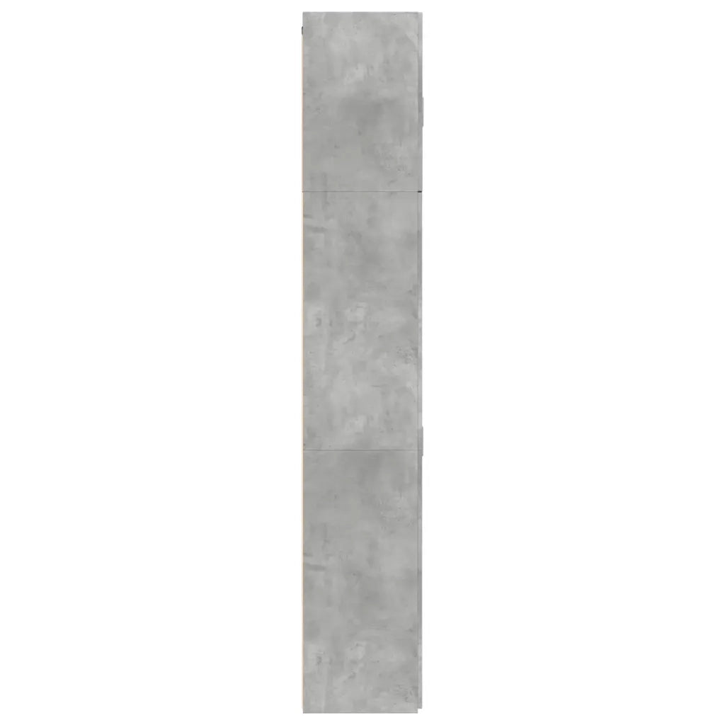 Credenza Grigio Cemento 80x42,5x249 cm in Legno Multistrato 3281367