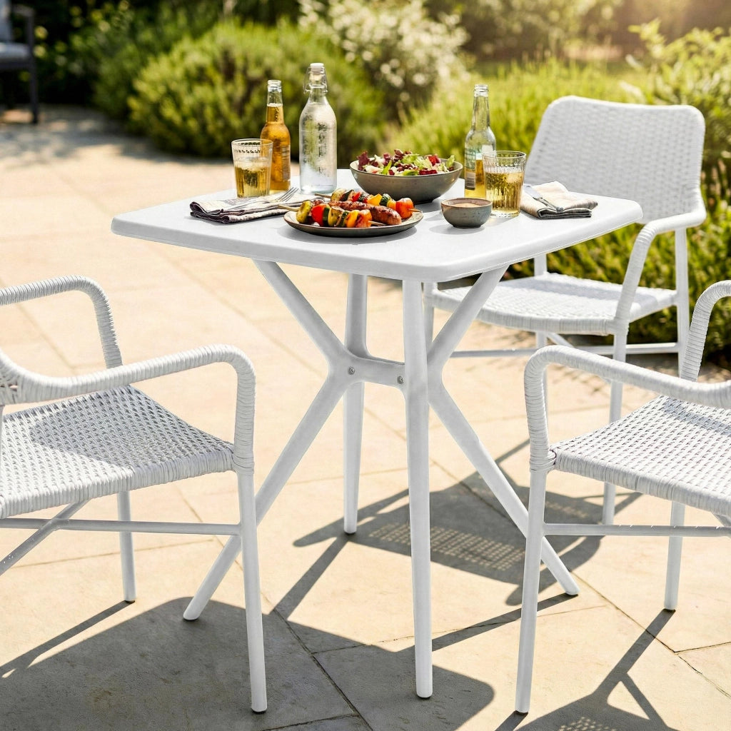Tavolo Becky quadrato 72 x 72 cm 2