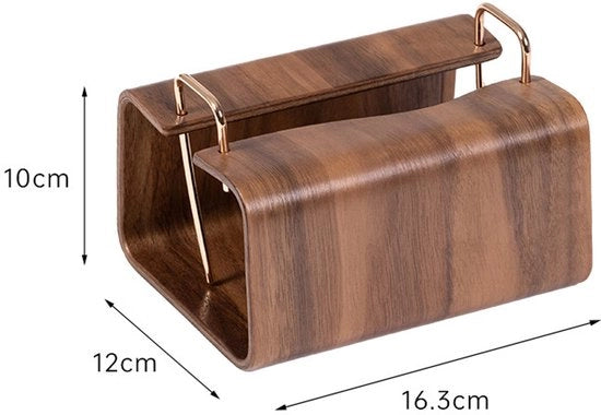 Tissuebox con decorazione per bagno o soggiorno, contenitore in legno per tessuti, tissuebox per soggiorno, contenitore di conservazione, servizio di tovaglioli di carta di lusso, scatola con asciugamani, stile 4