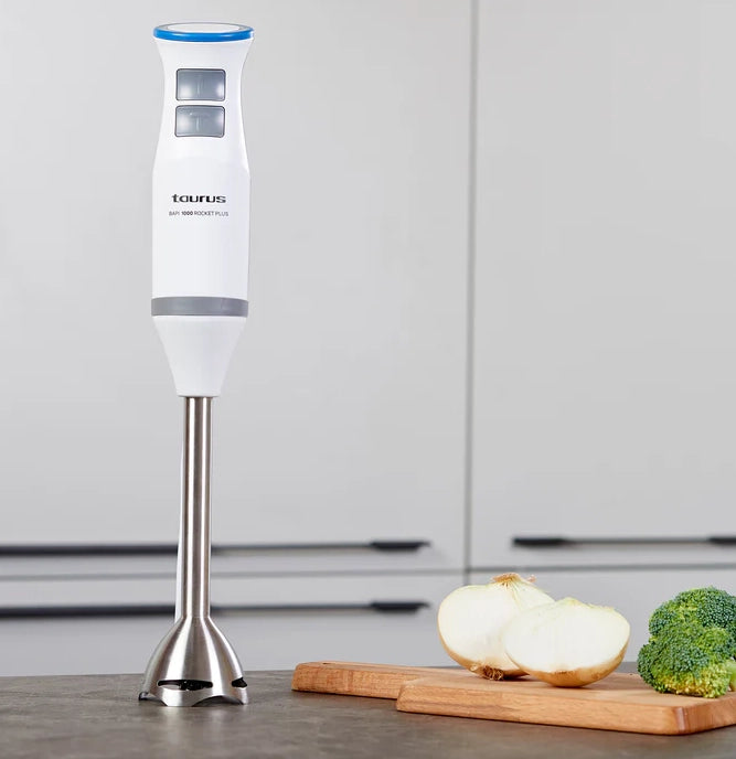Taurus bapi 1000 rocket frullatore a immersione 1000w, regolatore a 20 velocità