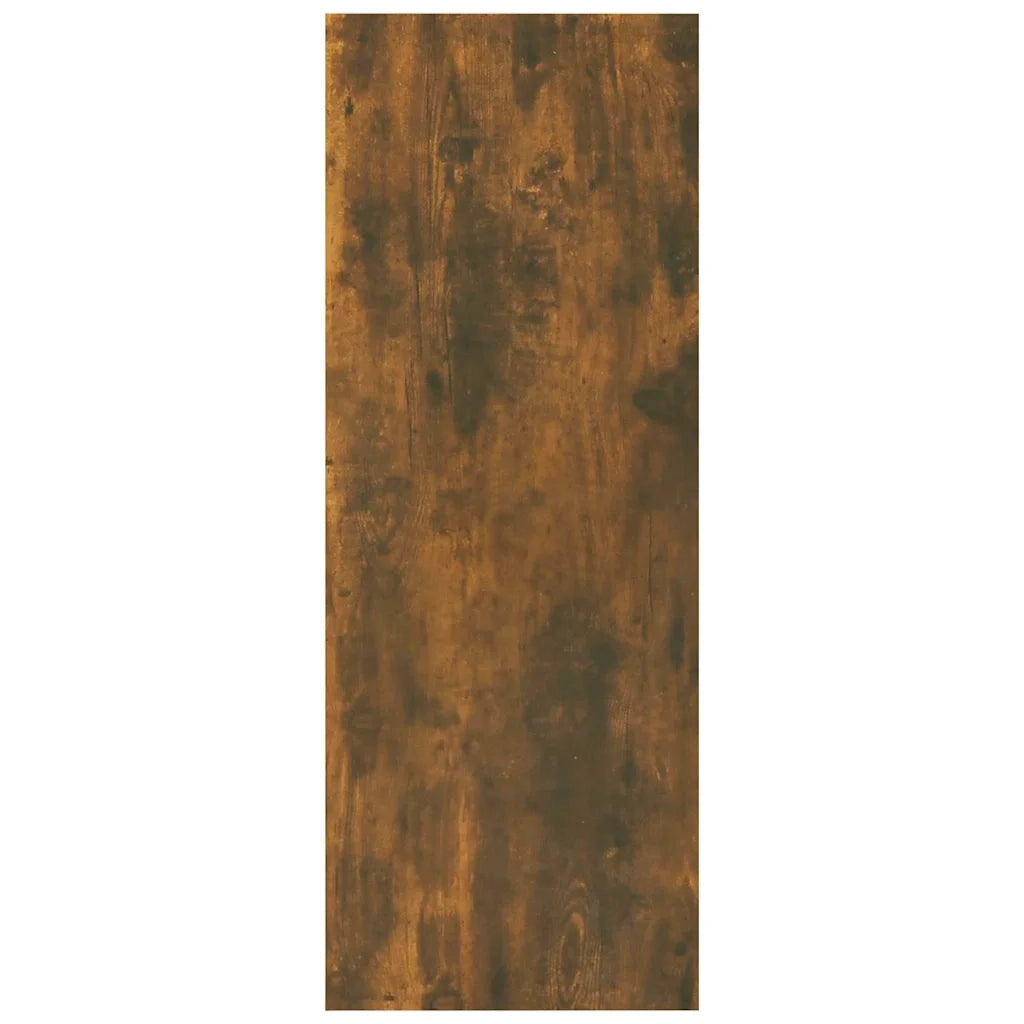 Tavolino Consolle-Tavolino da soggiorno-Tavolo Rovere Fumo 105x30x80 cm in Legno Multistrato