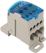 Attacco a raccordo per tubi principali su binario Din, attacchi per binario Din per boxe di distribuzione elettrica, terminali per boxe di distribuzione elettrica UKK-80A, blocchi di connessione per boxe di distribuzione elettrica.