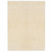 Tappeto Shaggy per Area Crema 120 x 160 cm Polietilene