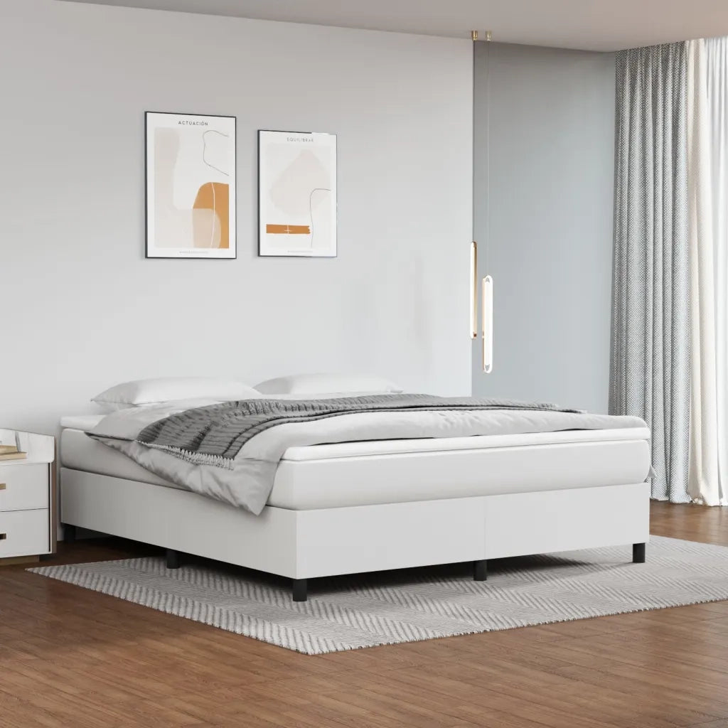 Giroletto Bianco 160x200 cm in Similpellecod mxl 73779