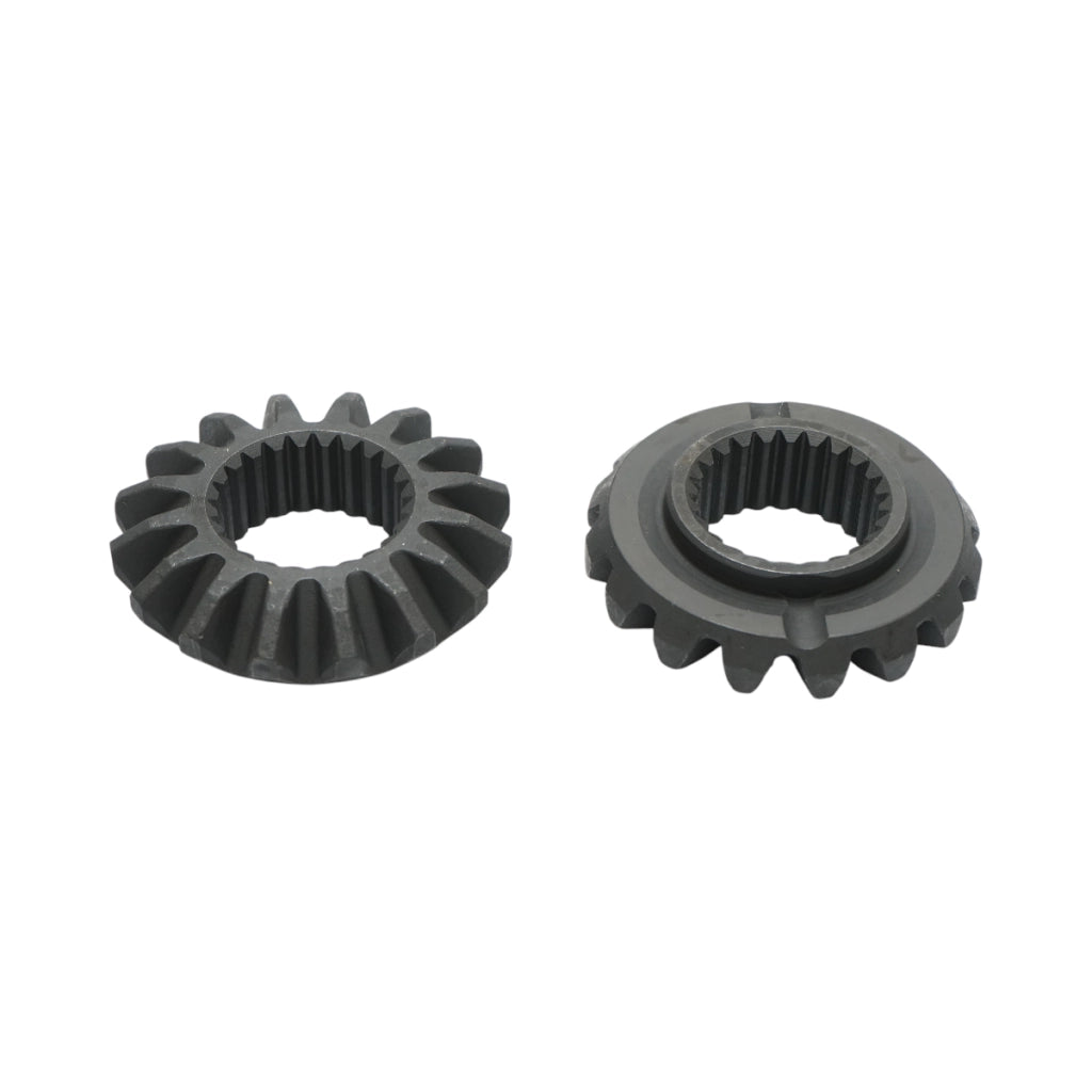 Kit pignone differenziale anteriore John Deere Z=16/24 codice OEM R134963, R113897, R259846