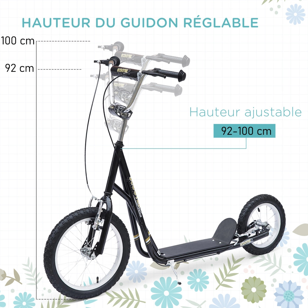 Bicicletta per Bambini ¨C zephmum ¨C Nero, Acciaio