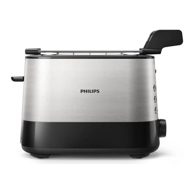 Philips HD2639-90 Viva Collection Tostapane 2 Slot 7 Livelli Tostatura Pinze Sandwich Vassoio Raccoglibriciole colore Bianco