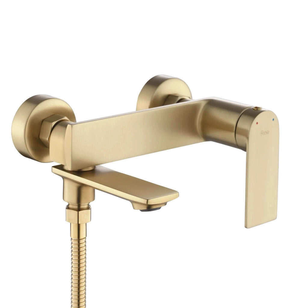 Rubinetto Da Vasca Rea Storm Brush Gold