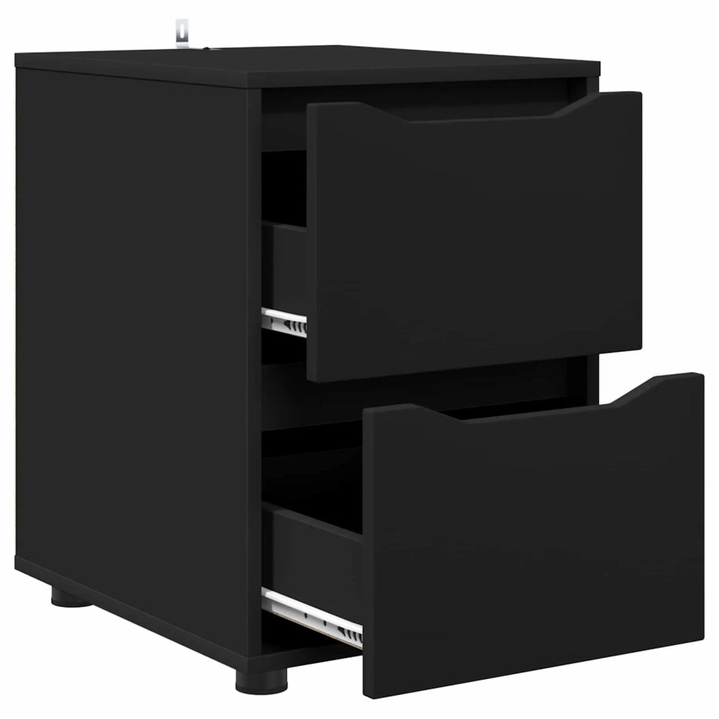 Armadio Nero 40 x 48 x 57 cm Legno multistrato 888838