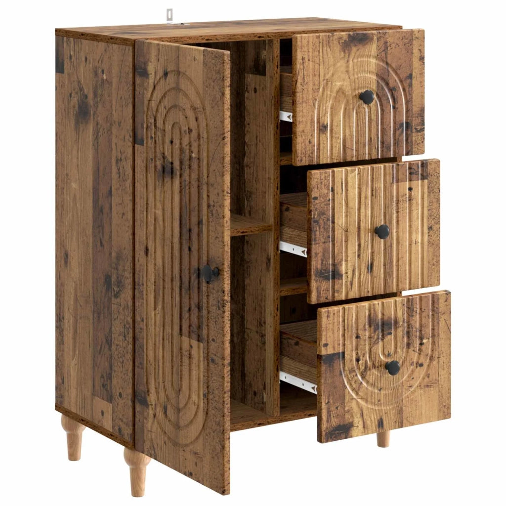 Credenza Legno antico 66 x 34,5 x 90 cm Legno ingegnerizzato
