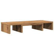 Supporto per monitor regolabile in legno ingegnerizzato fatto a mano per scrivania/tavolo marrone 02_0044964