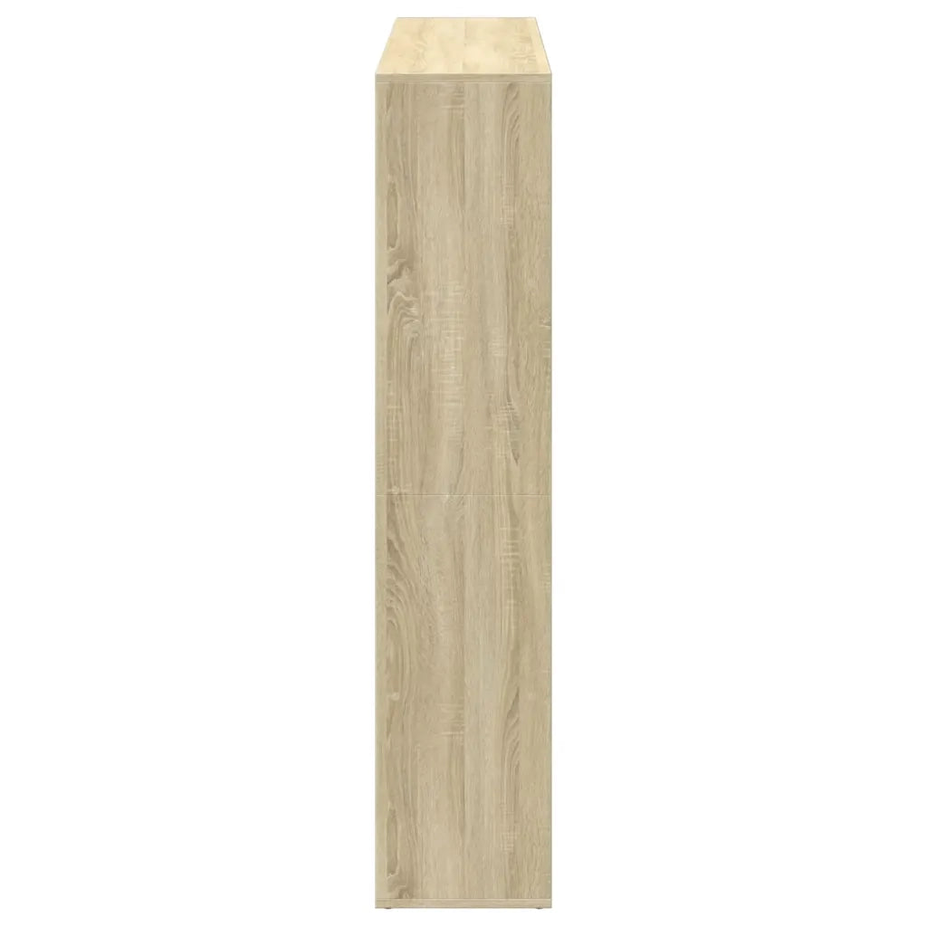 Libreria Rovere Sonoma 137,5x29x137,5 cm in Legno Multistrato 3310291