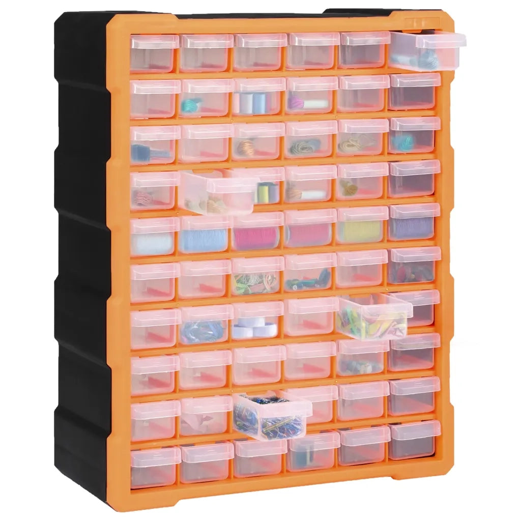 Mobile Contenitore con 60 Cassetti 38x16x47,5 cm CFW4846907