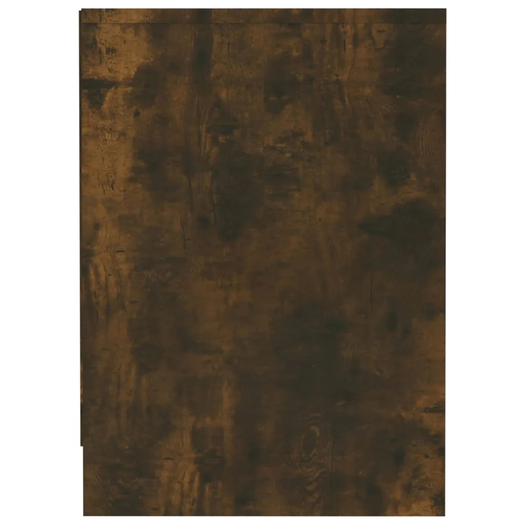 Mobile TV multimediale mensola TV credenza mobile TV sala da pranzo soggiorno camera da letto rovere affumicato 102 x 37,5 x 52,5 cm legno ingegnerizzato marrone 02_0027305