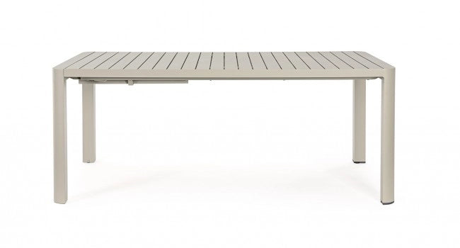 Tavolo Allungabile Alluminio Bianco Moderno da Esterno - HIDDEN