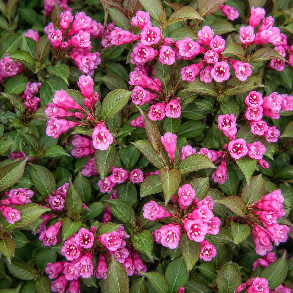 Gardenaria Weigela florida purpurea - Arbusto ornamentale da giardino Altezza: 100/110 cm (vaso 22)