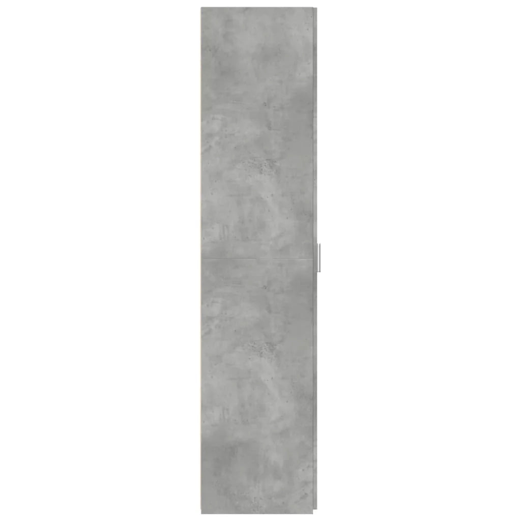 Buffet credenza cassettiera mobiletto mobile contenitore organizer cucina soggiorno salotto alto 40 x 42,5 x 185 cm legno ingegnerizzato grigio 02_0034439