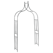 Arco da Giardino Verde Scuro 120x38x258 cm in Ferro cod mxl 72974