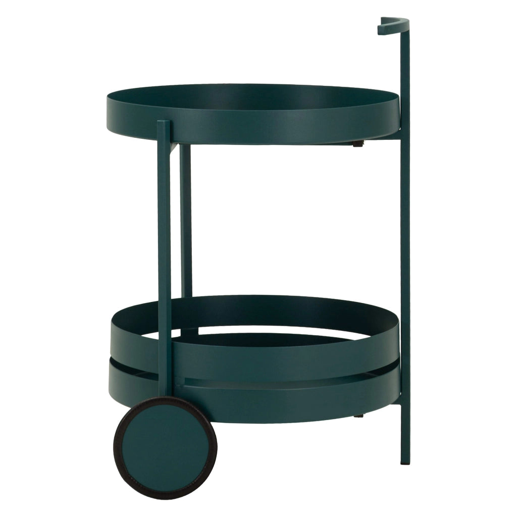 Ganamo, Carrello 2 Ripiani, 45x35x65h cm Verde