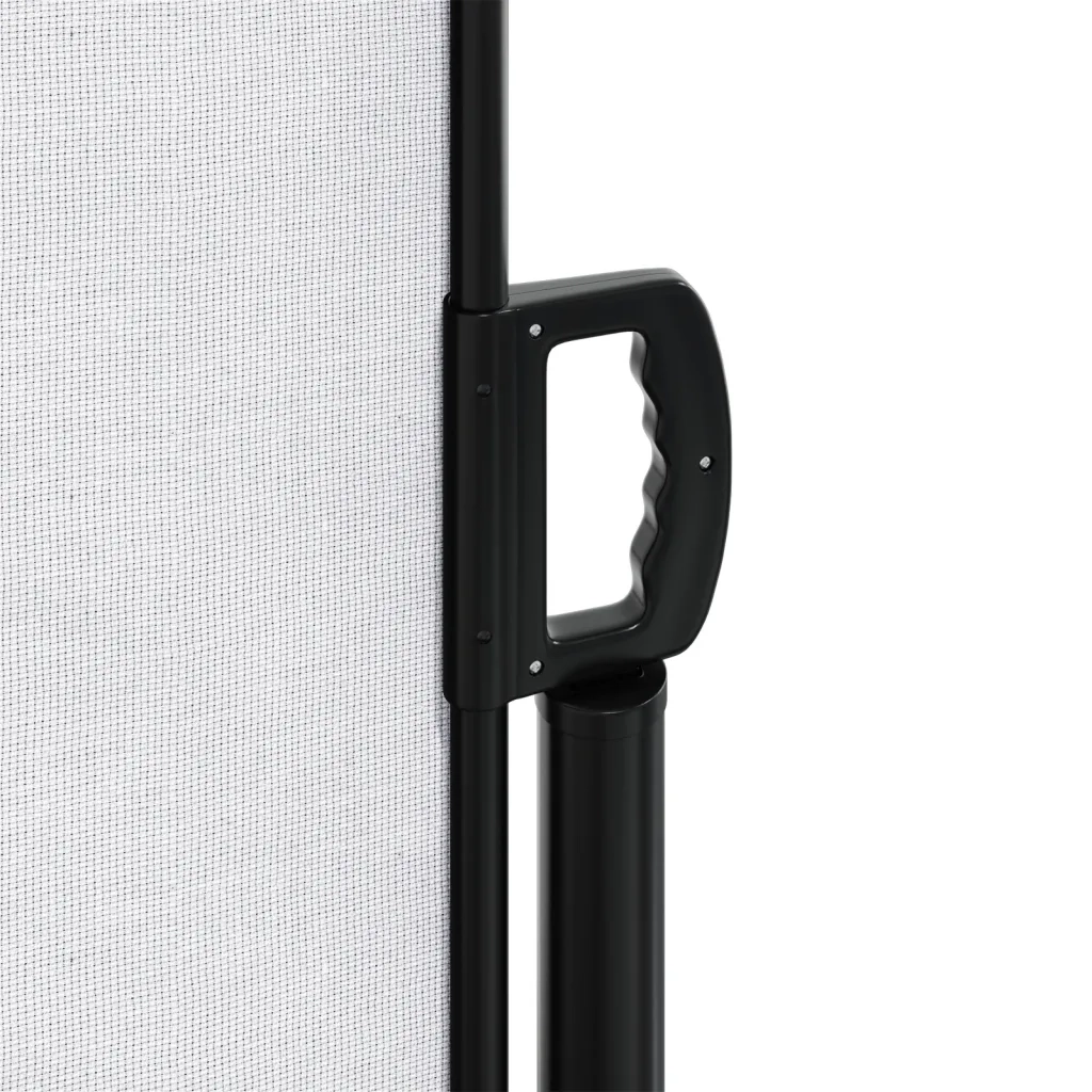 Tenda da Sole Laterale Retrattile-Tenda parasole per balcone per giardino Bianco 180x1000 cm