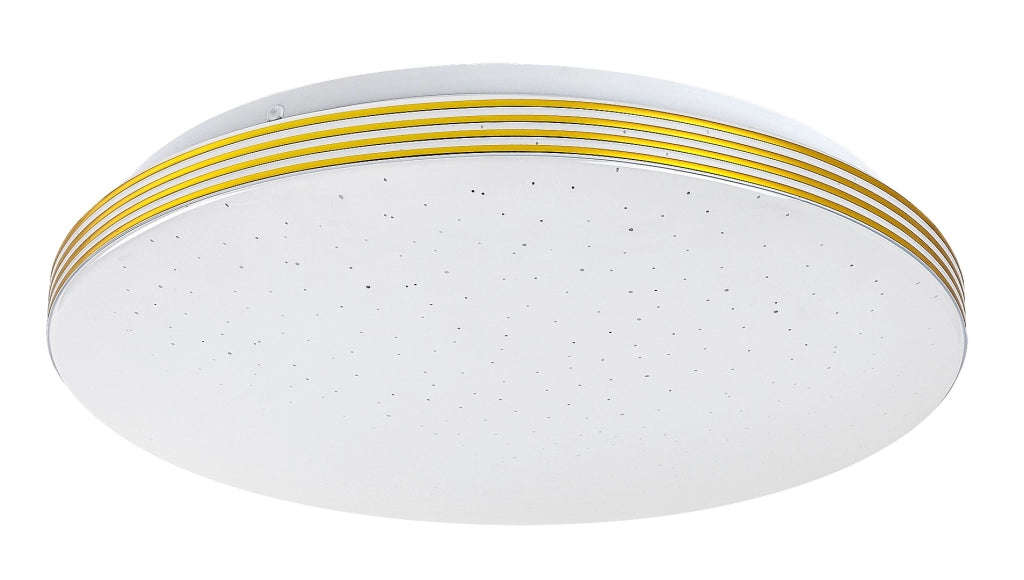 Plafoniera LED Toma 18W bianco oro rotonda Rabalux