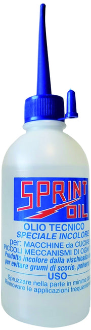 Kibo OLIO LUBRIFICANTE TECNICO INCOLORE ''SPRINT OIL'' ml. 125 12.00 pz